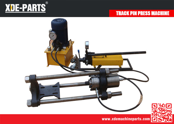 Máquina portátil de empuje de pines de enlace hidráulico para enlaces de pista proveedor