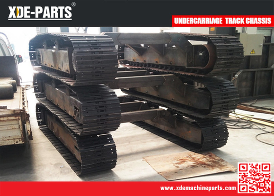 3T 5T 10T 20T 30T Bajocarro de pista de acero OEM Chasis de pista de caucho personalizado proveedor