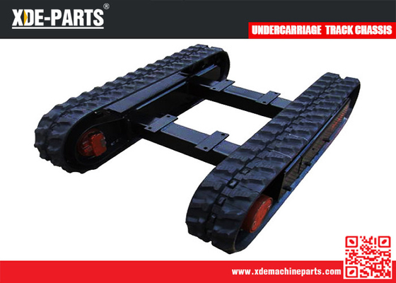 Acero Bajocarril conjunto de vías de acero chasis para excavadora de rastreador proveedor